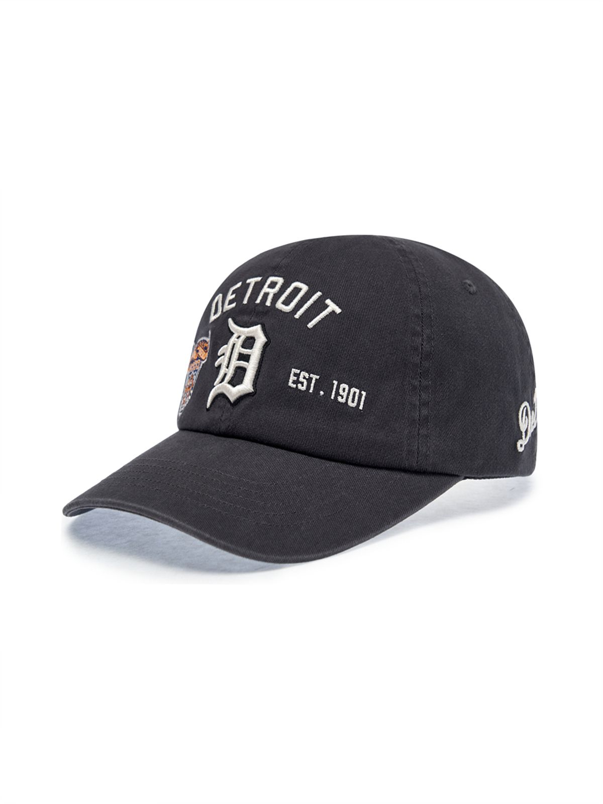 엠엘비(MLB) 패치 언스트럭쳐 볼캡 DET (D.Charcoal Grey)