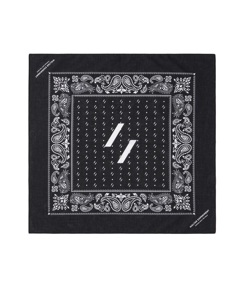 VINTAGE PAISLEY BANDANA_BLACK