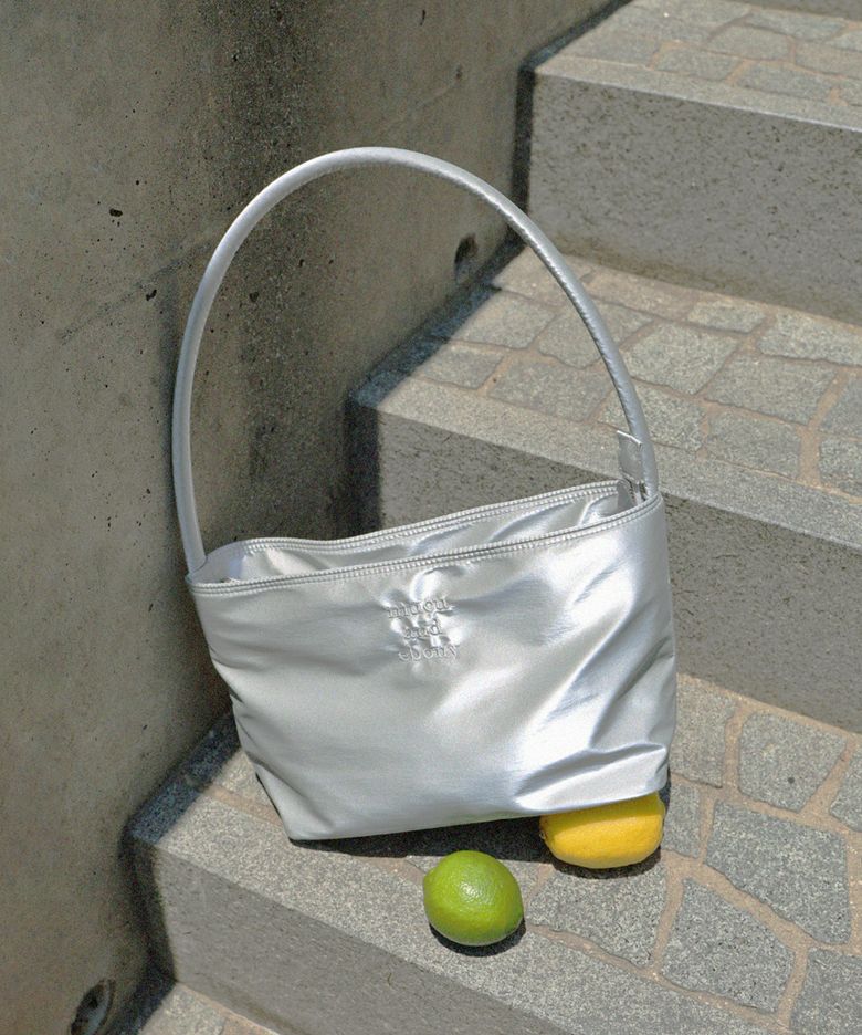 Near Flat Bag _ Silver