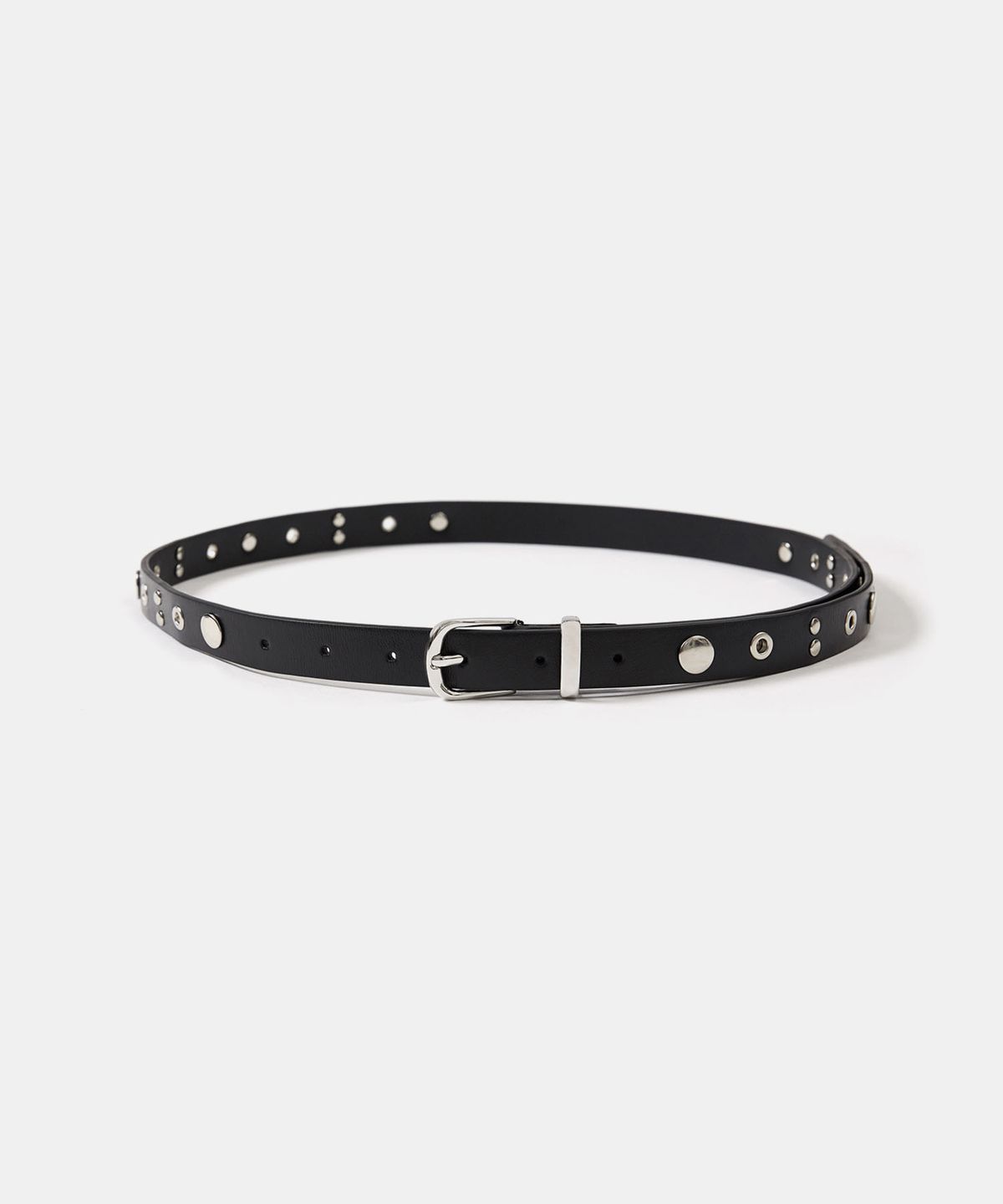 엘씨디씨티엠(LCDC™) NEW EYELET LEATHER BELT (BLACK)