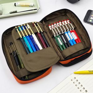 [리히트랩] 필통 파우치 펜케이스 북타입 2단