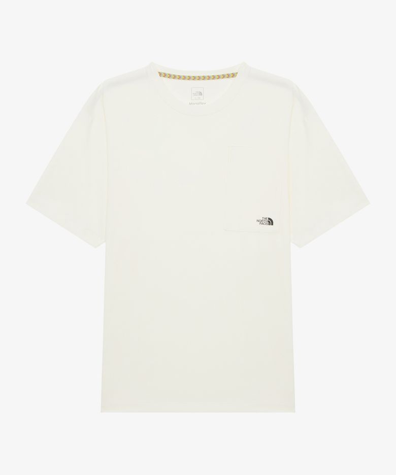 NT7UR53B 유니 체스트 포켓 라운드티 CREAM