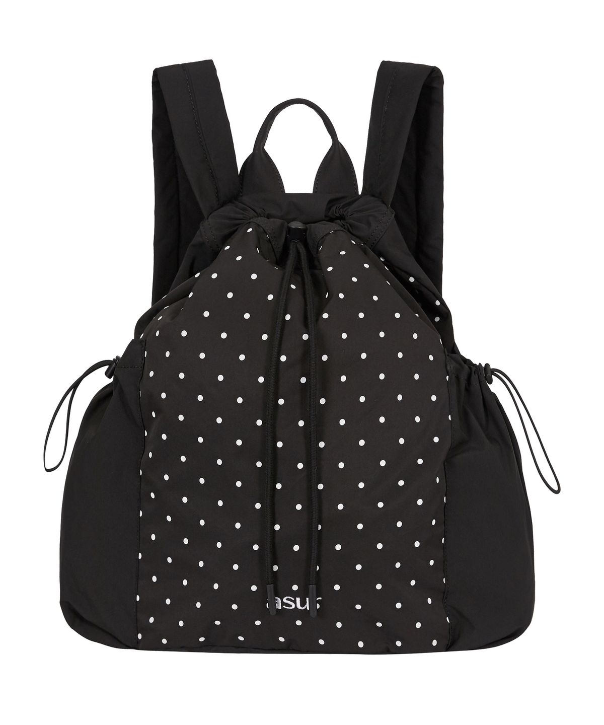 애즈유아(AS YOU ARE) 플레어 셔링 백팩 블랙