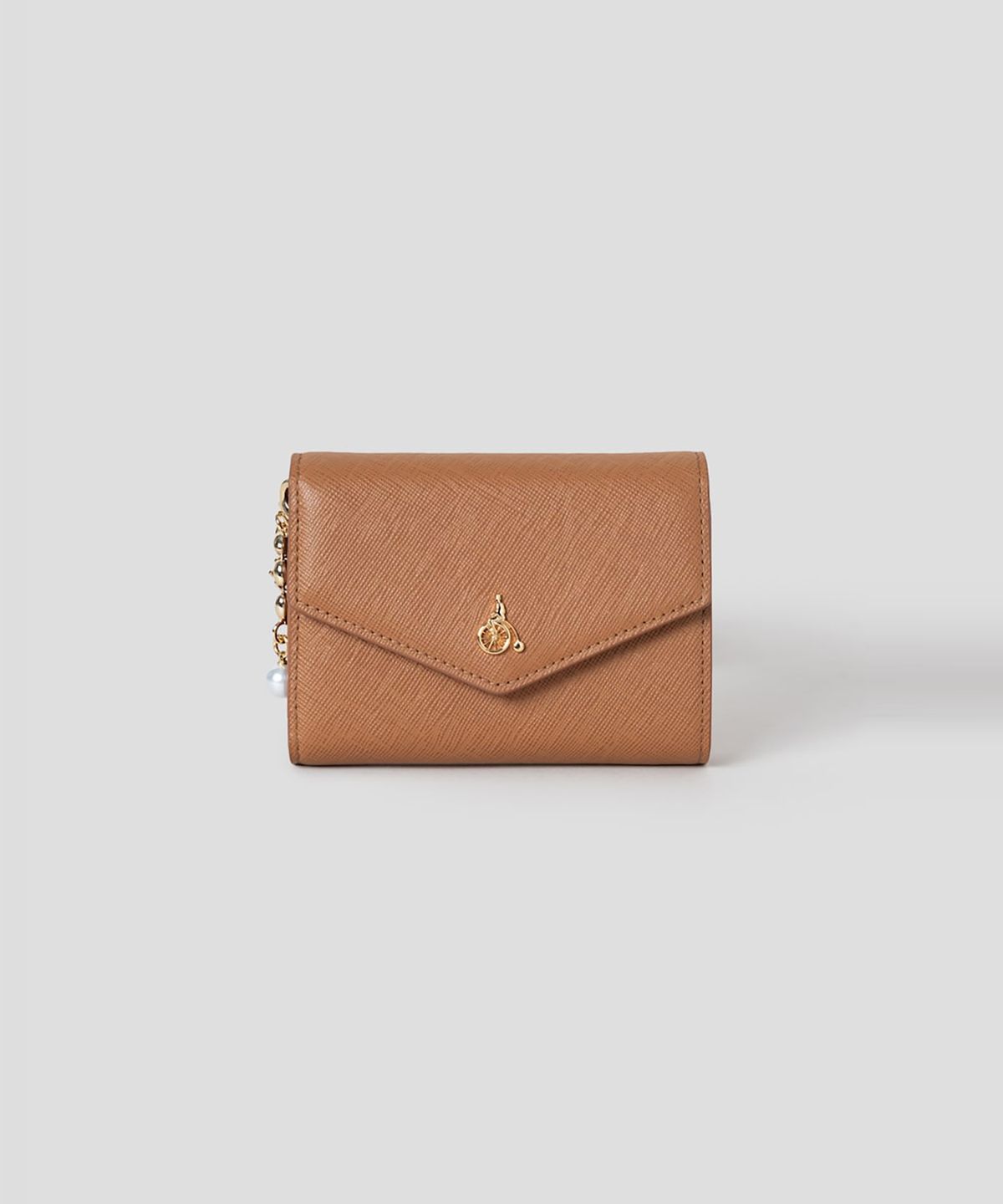 빈폴 액세서리(BEANPOLE ACCESSORY) 루시 플랩 3단 중지갑 -  브릭