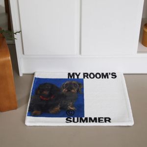 마이룸 극세사 포인트 디자인 발매트