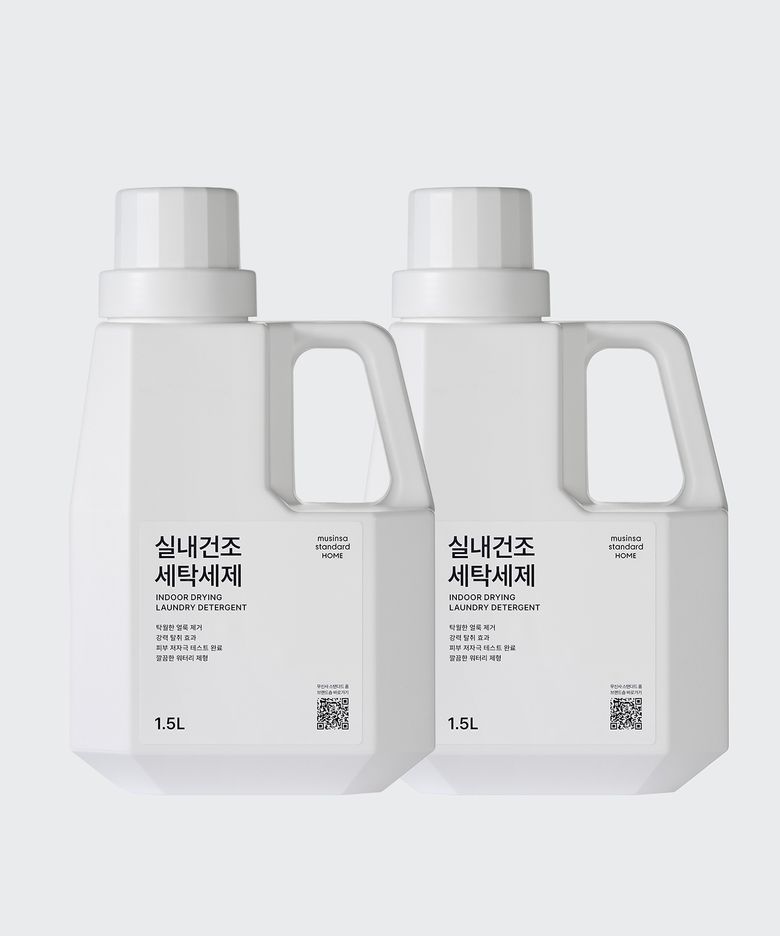 [2개부터 구매가능] 실내건조 세탁세제 1.5L 2팩