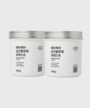 에어케어 공간탈취제 360g 포레스트 2팩