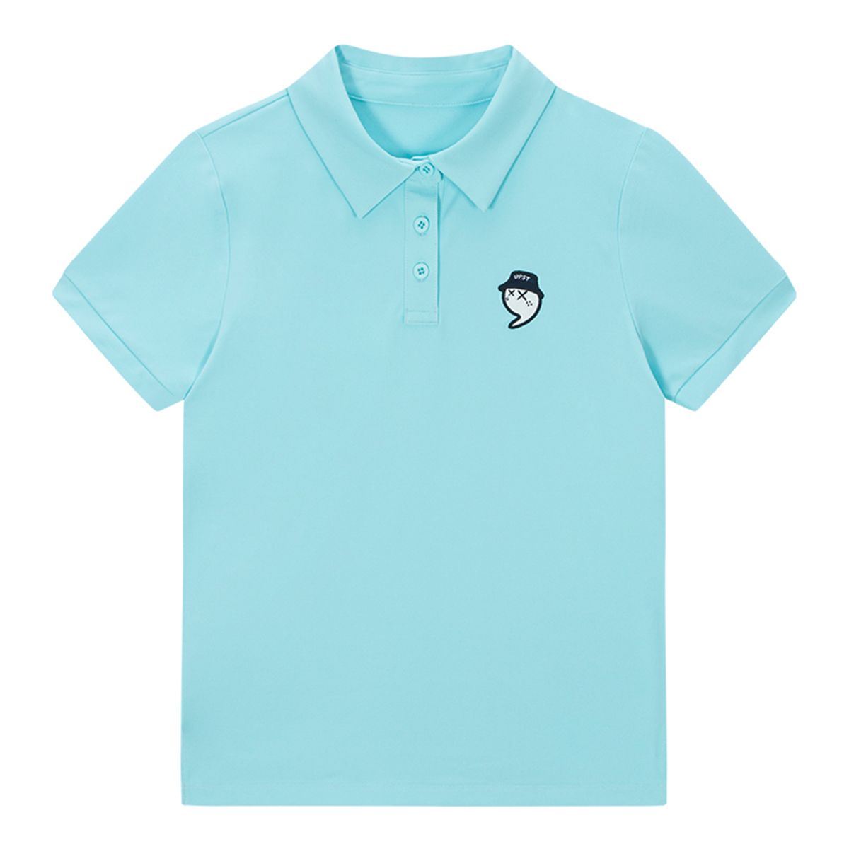 어퍼스트롭 골프(UPPERSTROP GOLF) [UWT25014-03] UPST GOLF 여성 스트레치 콤마 카라 티셔츠 스카이