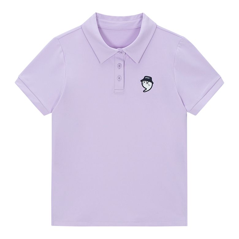 [UWT25014-04] UPST GOLF 여성 스트레치 콤마 카라 티셔츠 소프트라벤더