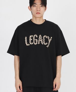 LEGACY 로고 반팔티셔츠 - 블랙