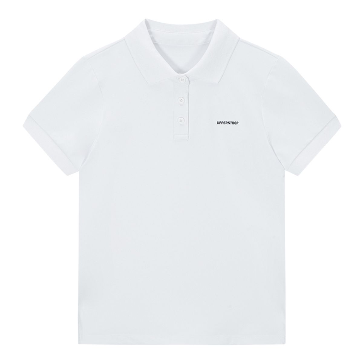 어퍼스트롭 골프(UPPERSTROP GOLF) [UWT25015-02] UPST GOLF 여성 스트레치 피케 카라 티셔츠 화이트