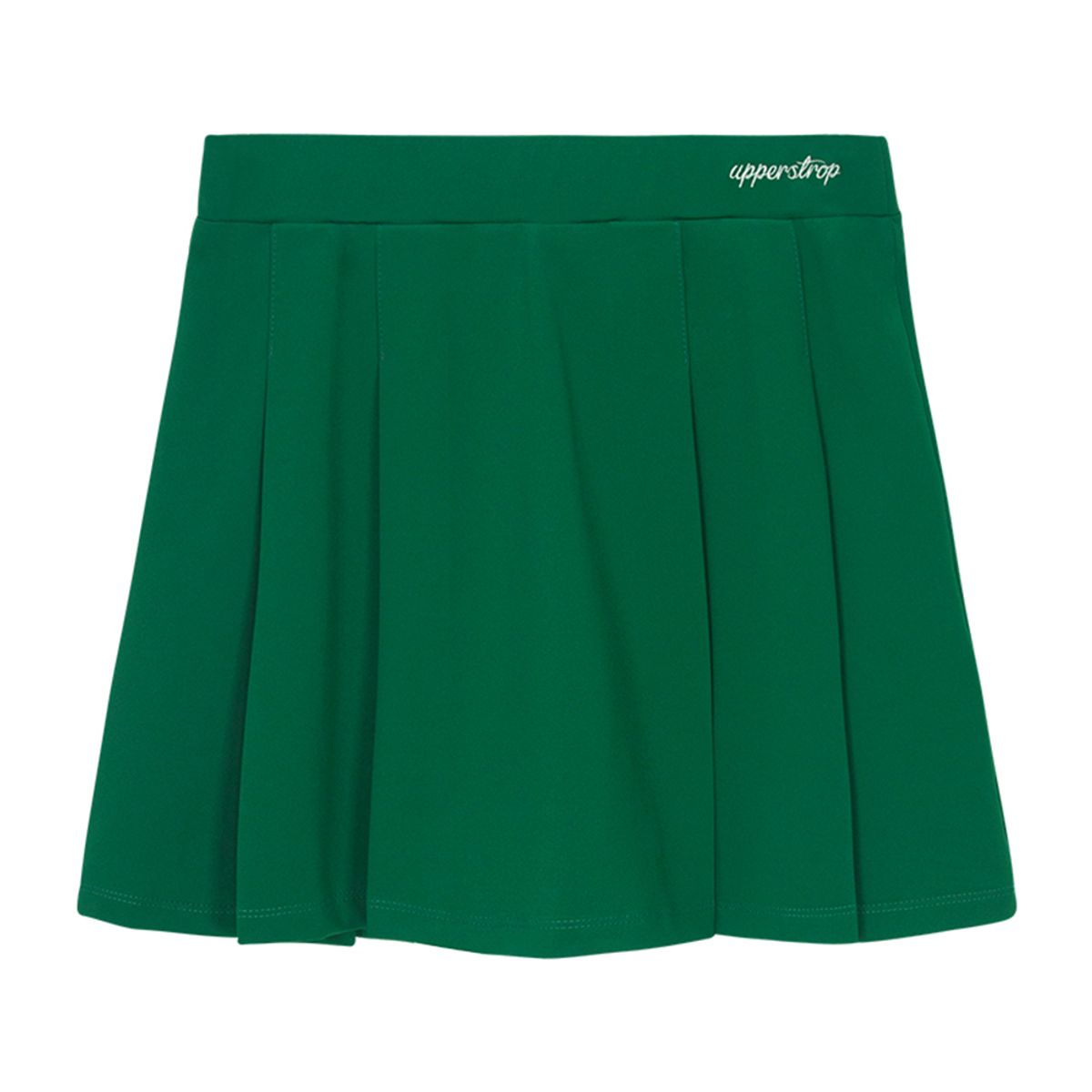 어퍼스트롭 골프(UPPERSTROP GOLF) [UWS25026-03] UPST GOLF 여성 스트레치 플리츠 스커트 그린