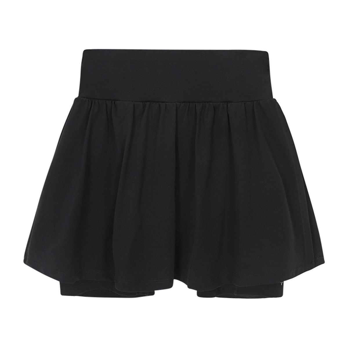 어퍼스트롭 골프(UPPERSTROP GOLF) [UWS25024-01] UPST GOLF 여성 프리미엄 플레어 스커트 블랙