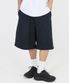 빽포켓 스웨트 버뮤다팬츠 - 네이비