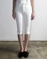 메탈 트라이클립스 카프리 팬츠 화이트
