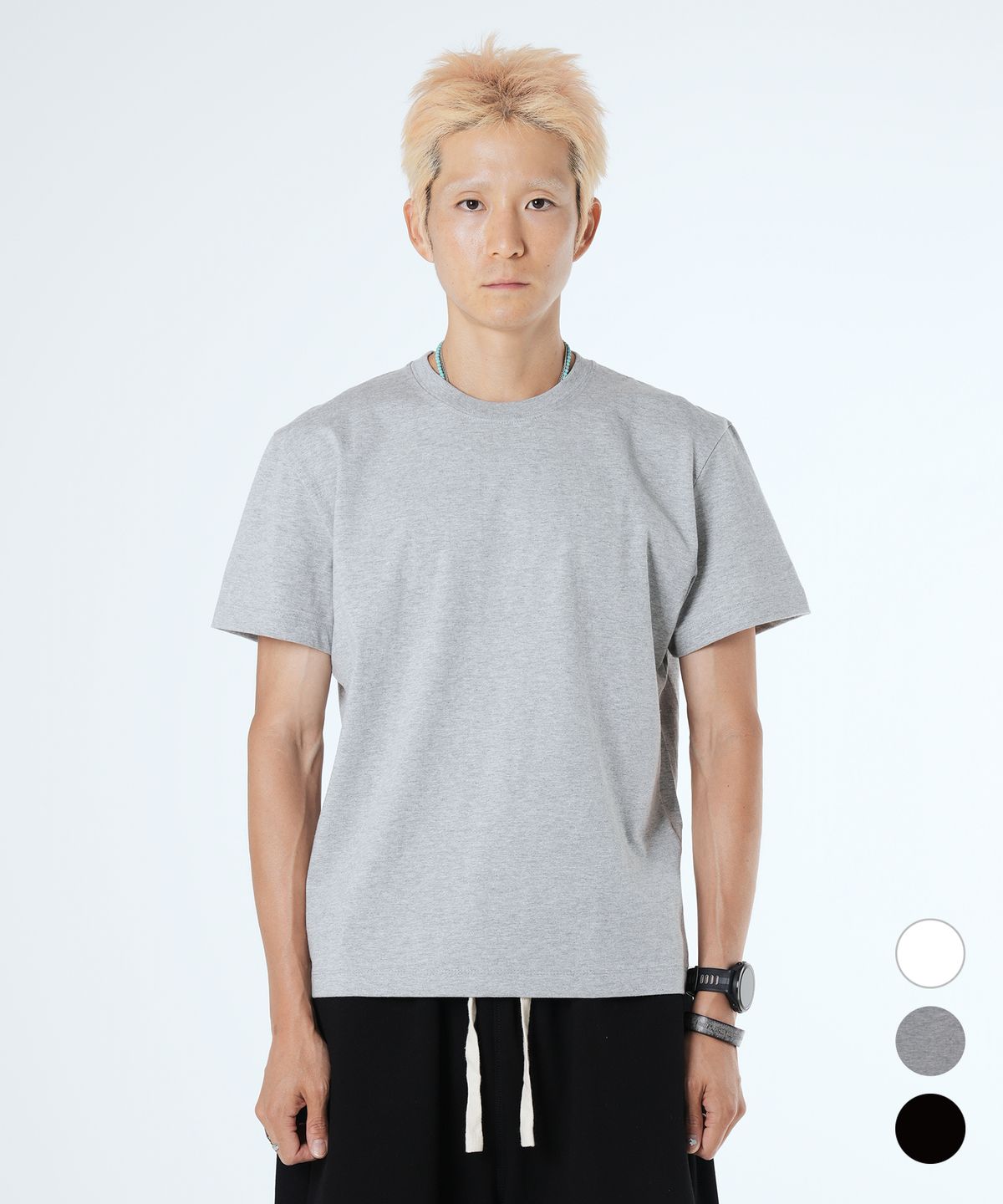 슬로우애시드(SLOWACID) SA REFINED SEMI-CROP TEE [3COLOR]