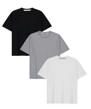[2PACK] SA REFINED SEMI-CROP TEE