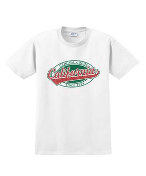 Gildan X 아메리칸 컬렉션 켈리포니아 티셔츠