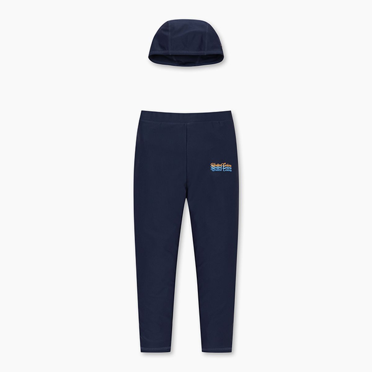 베네통키즈(BENETTONKIDS) 수영복 9부 레깅스_QCET10531NY