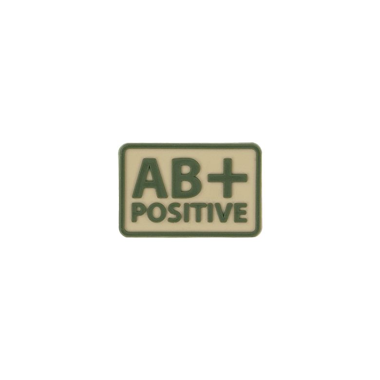 AB+ 블러드 패치 2개 카키(베이지)