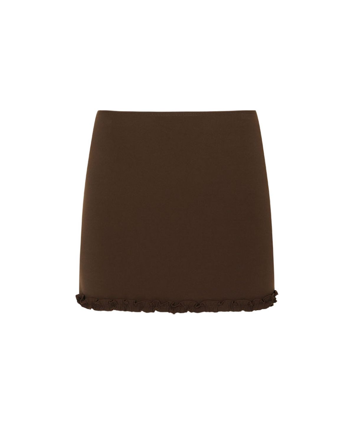 루루서울(LOULOUSEOUL) Mocha Tea Skirt (Brown)