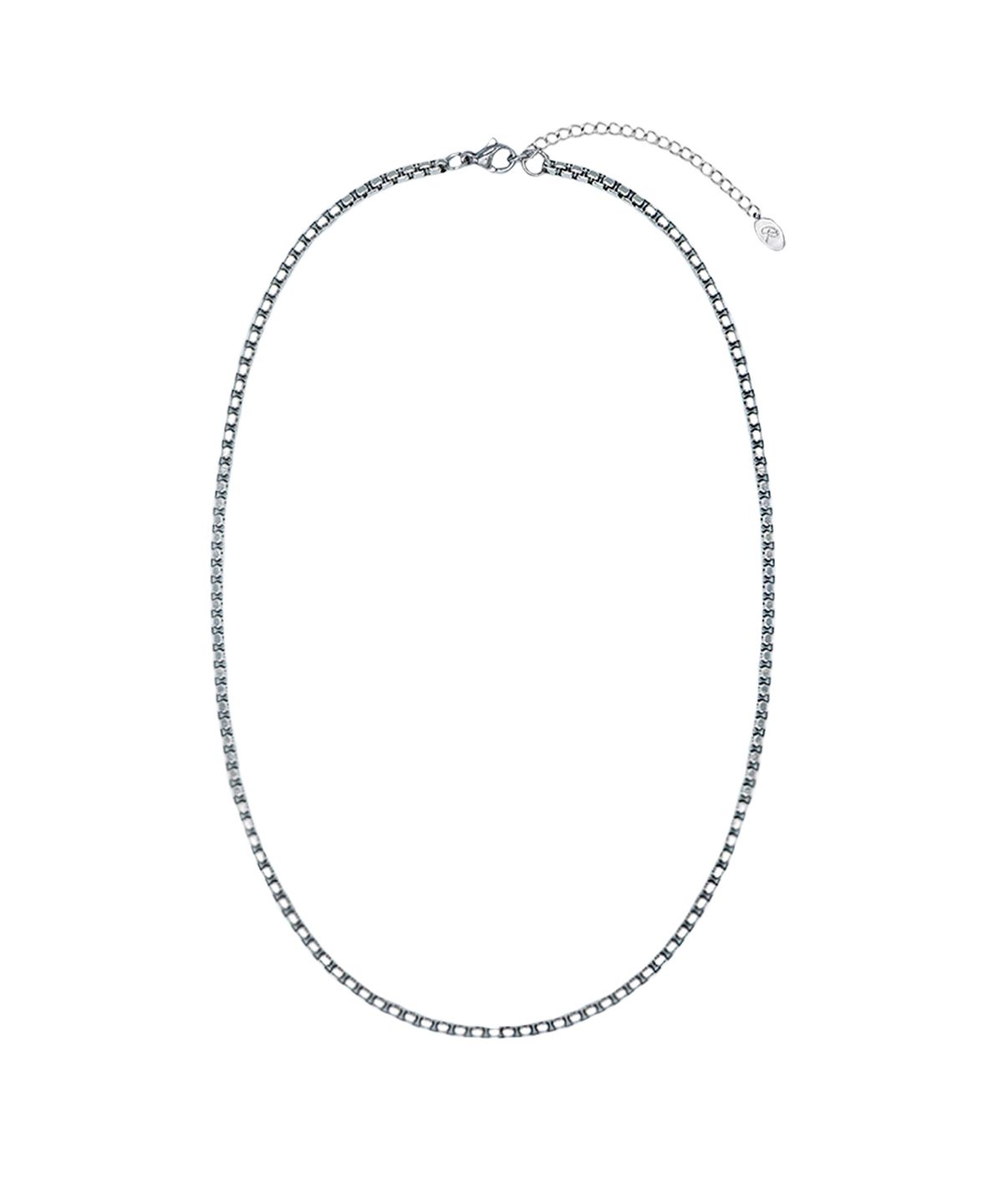 랜덤오프(RANDOMOFF) [Unisex] Slate Layer Necklace #02