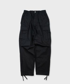 코튼 트윌 카고팬츠 - BLACK