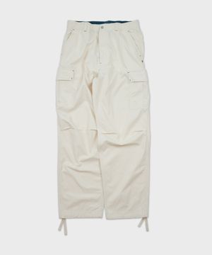 코튼 트윌 카고팬츠 - CREAM
