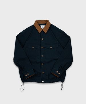 헤링본 워크 자켓 - NAVY