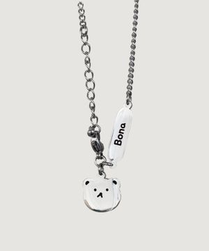 써지컬 뽀곰 드롭 미아방지 목걸이