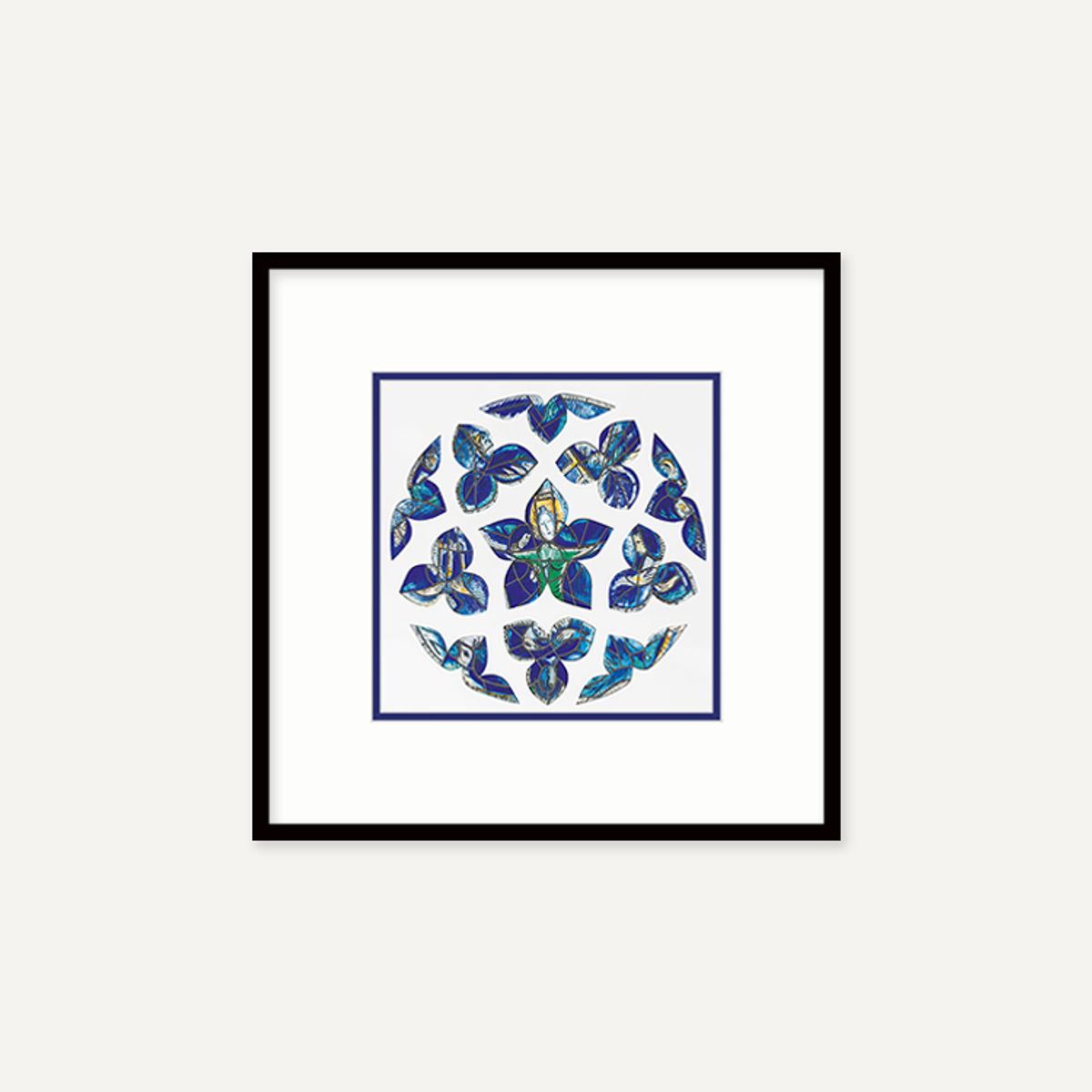 그릿시즌(GREET SEASON) 마르크 샤갈 The Blue Rose, 1964 (액자 포함)
