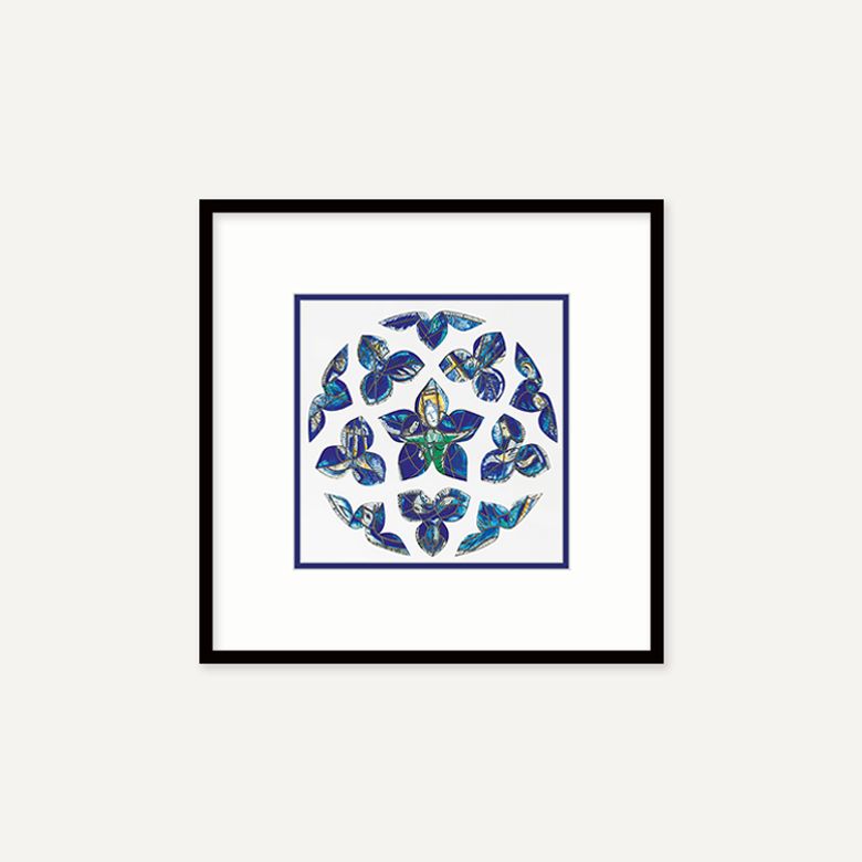 마르크 샤갈 The Blue Rose, 1964 (액자 포함)