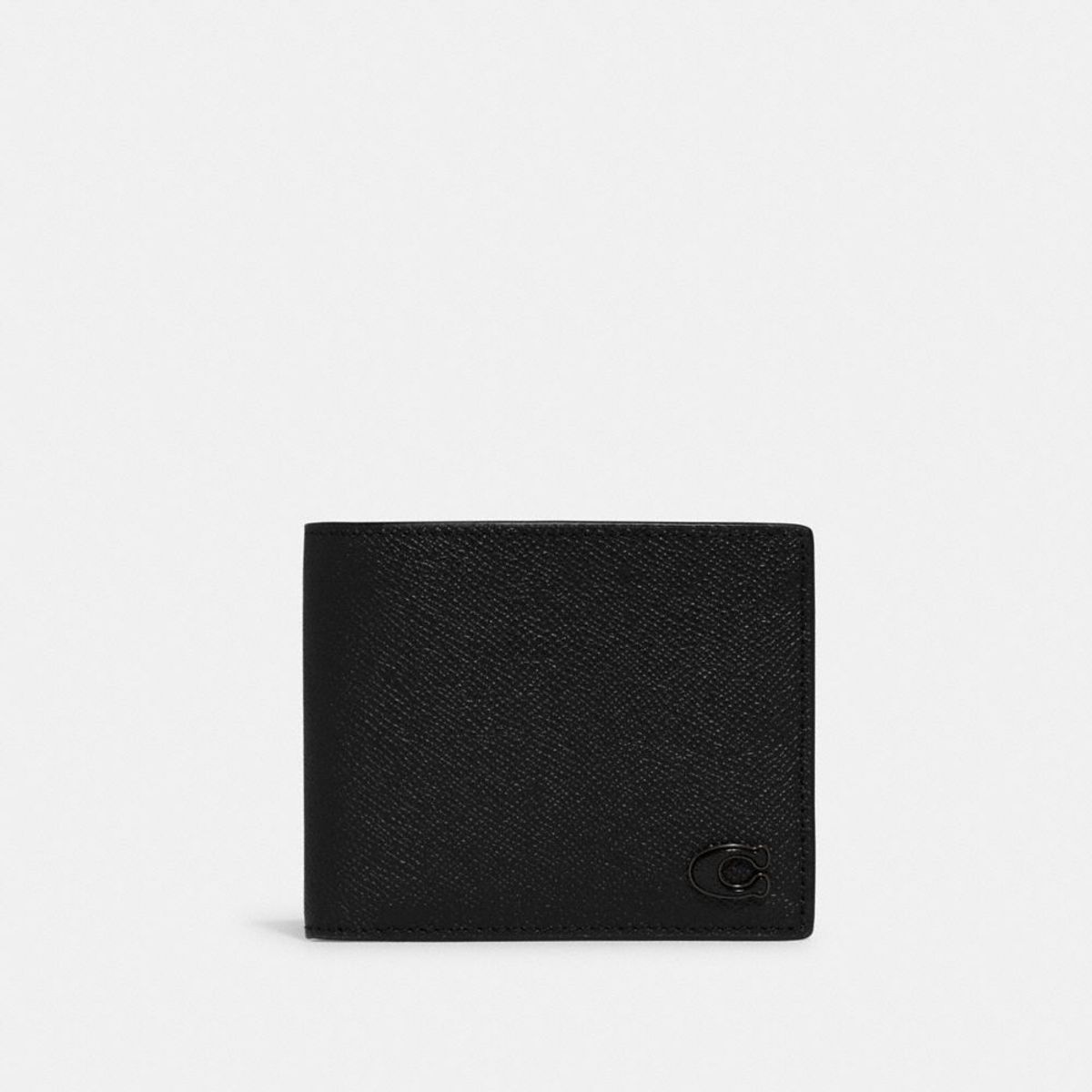 코치(COACH) 쓰리인원 월릿 위드 시그니처 CJ880 BLK