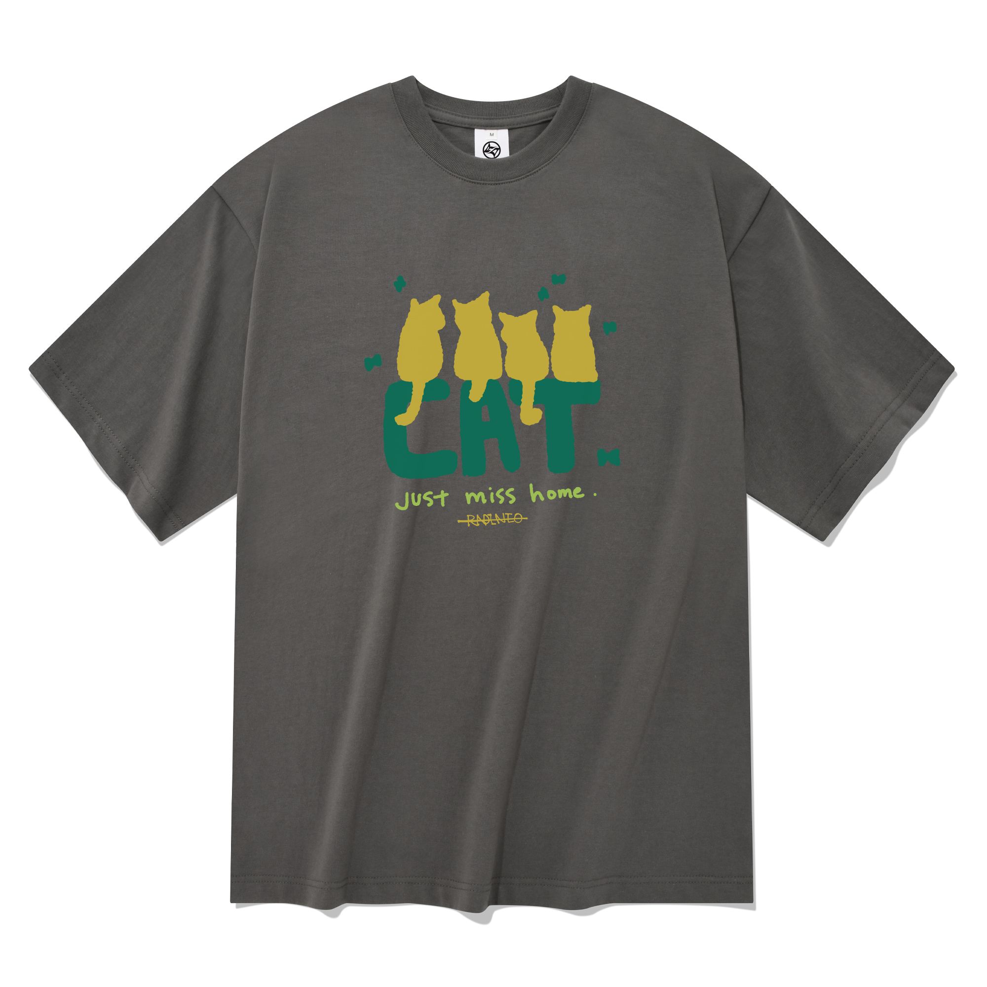 【MUCENT X CATSAVETHEWORLD】Crop short-sleeved Tee / 追跡付 Violet Cropped mesh T-shirt with varsity print - Buy Online