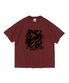 UNREST BRUSH 반팔티셔츠 (와인)