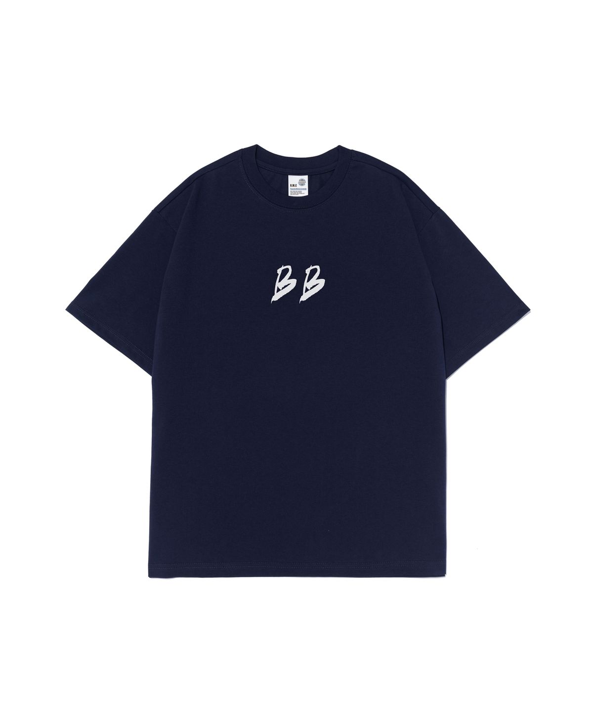 블랙브라이어(BLACK BRIAR) BB 타이포 티셔츠 (네이비)