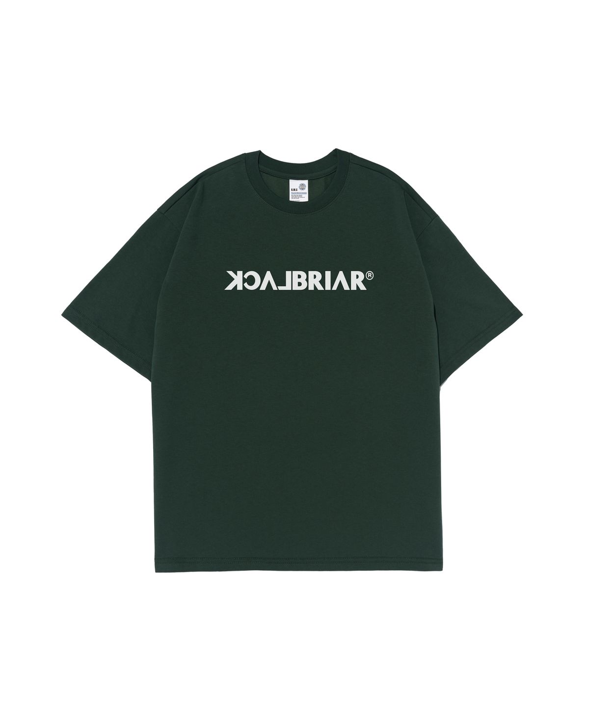 블랙브라이어(BLACK BRIAR) BB 스터프 로고 티셔츠 (그린)