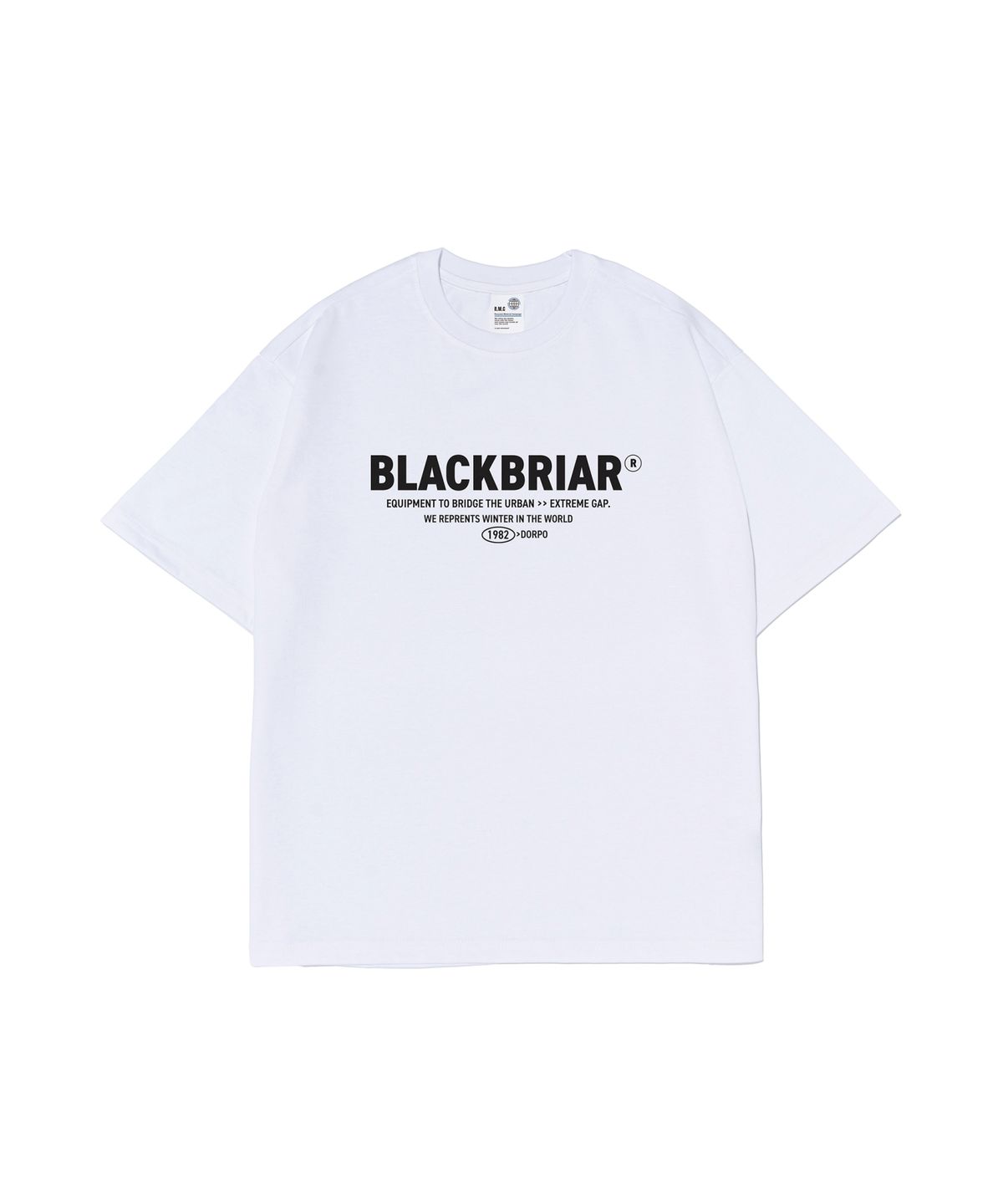 블랙브라이어(BLACK BRIAR) BB 1982 에센셜 티셔츠 (화이트)