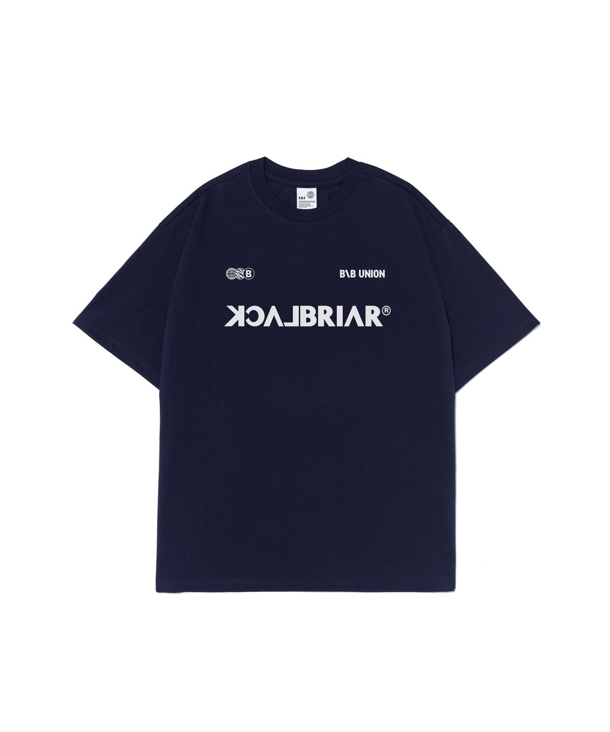 블랙브라이어(BLACK BRIAR) BB 유니온 티셔츠 (네이비)