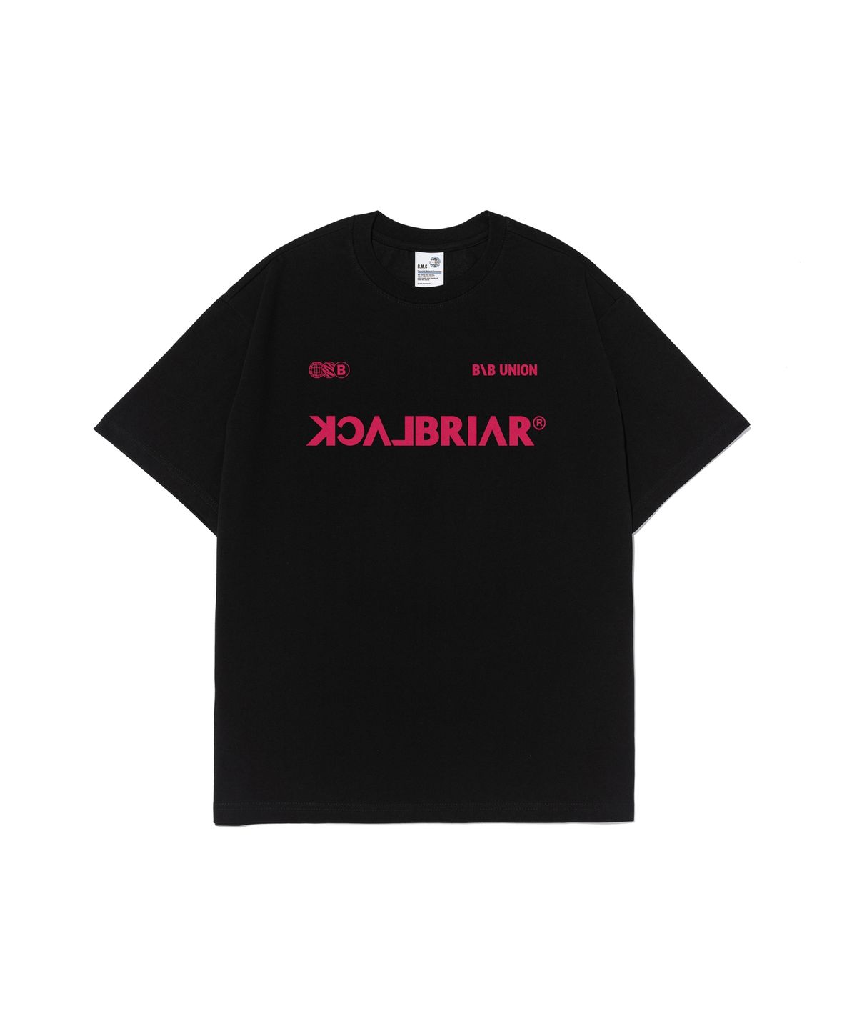 블랙브라이어(BLACK BRIAR) BB 유니온 티셔츠 (블랙)