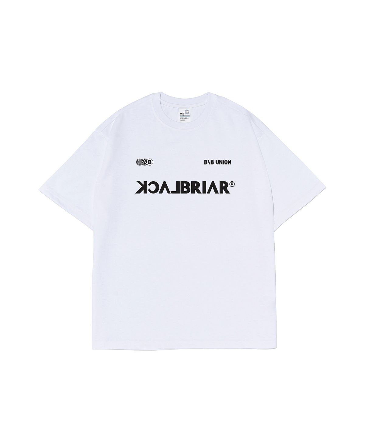블랙브라이어(BLACK BRIAR) BB 유니온 티셔츠 (화이트)