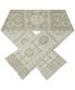 GEAR PATTERN JACQUARD MUFFLER - KHAKI