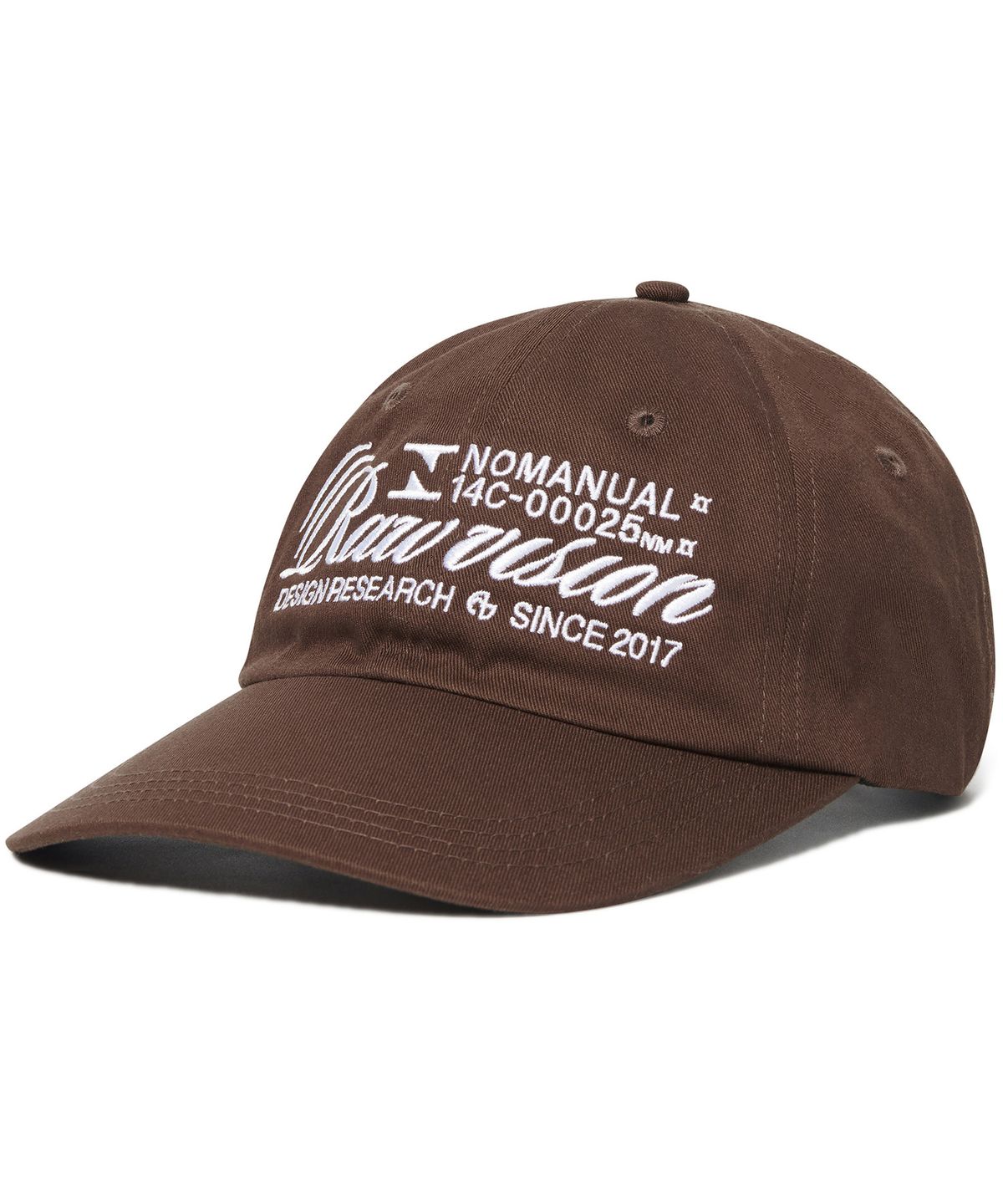 노매뉴얼(NOMANUAL) T.L BALL CAP - BROWN