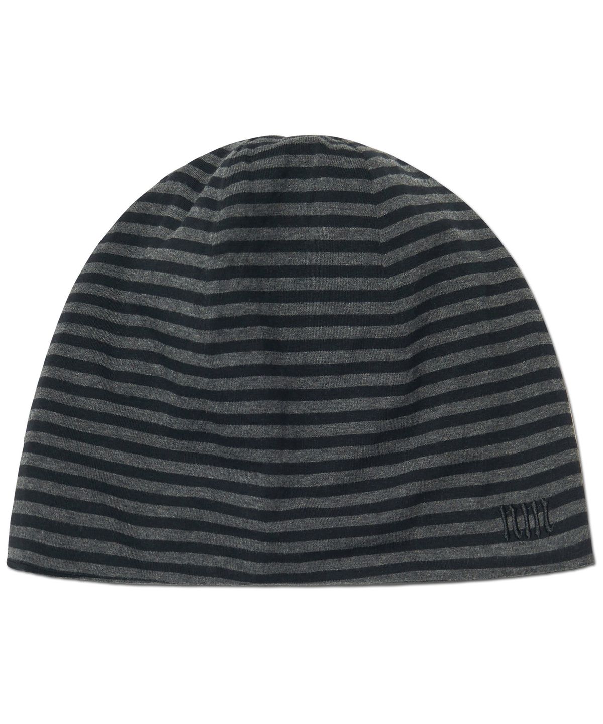 노매뉴얼(NOMANUAL) NM STRIPE BEANIE - BLACK