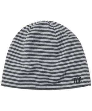 NM STRIPE BEANIE - GRAY