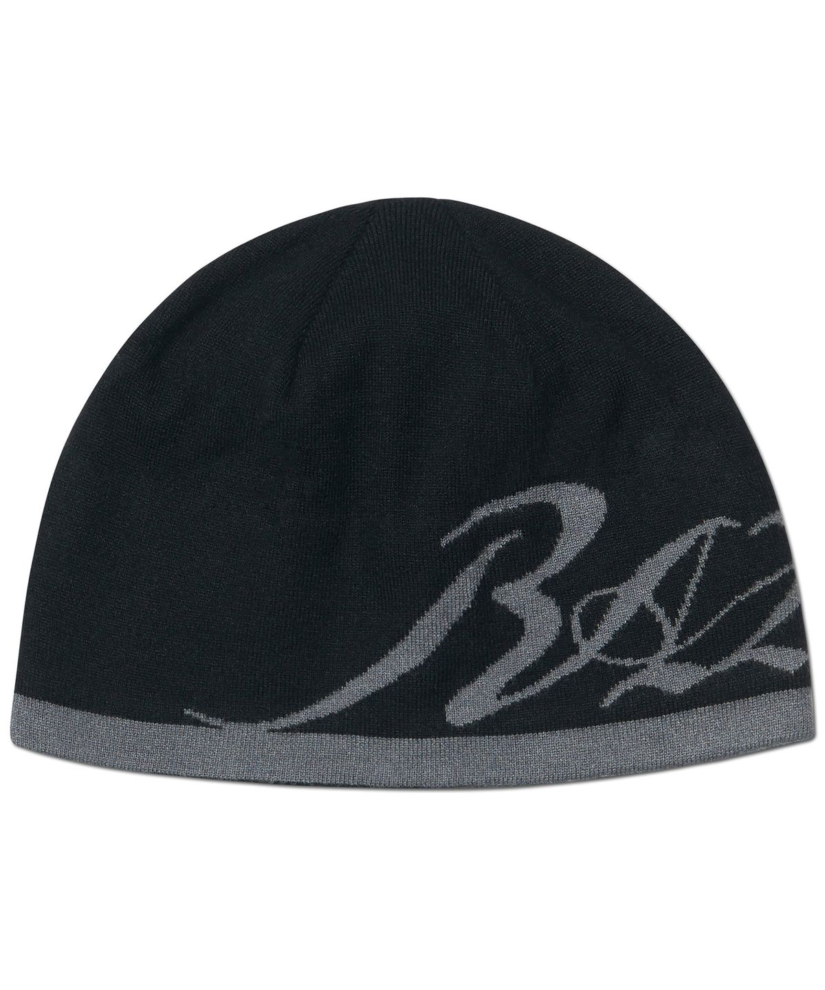 노매뉴얼(NOMANUAL) RAW JACQUARD BEANIE - BLACK