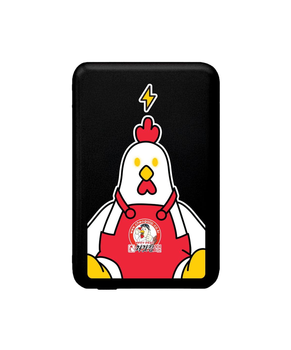 페스티버(FESTIVER) 처갓집 양념 치킨 충전 처돌이 맥세이프 보조배터리 5000mAh