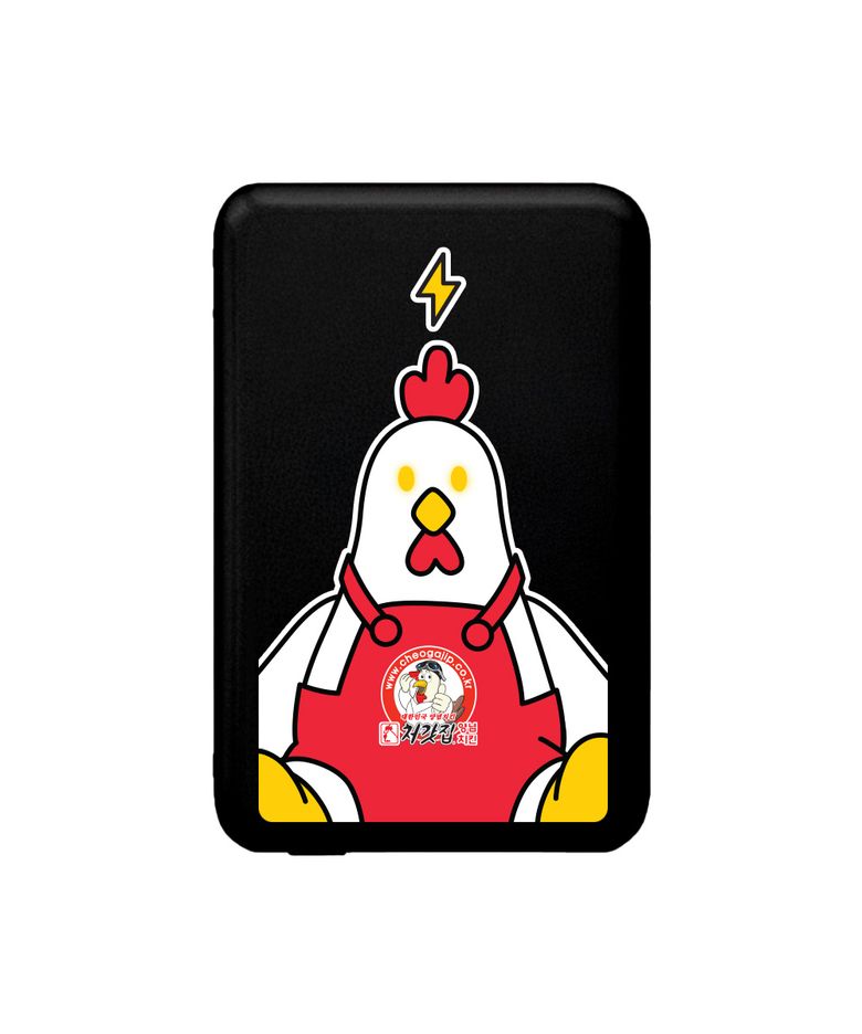 처갓집 양념 치킨 충전 처돌이 맥세이프 보조배터리 5000mAh
