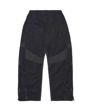 MOTO TRACK PANTS - BLACK