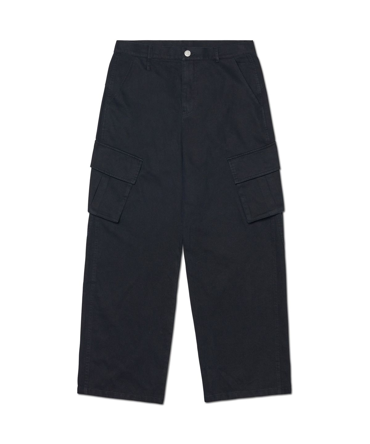 노매뉴얼(NOMANUAL) SLASH CARGO PANTS - BLACK